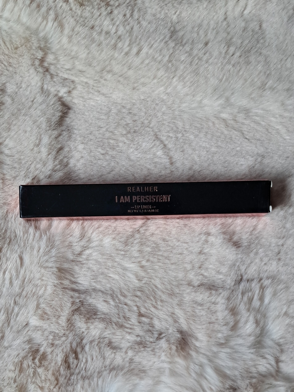 RealHer I Am Persistent Lip Liner - Black Packaging